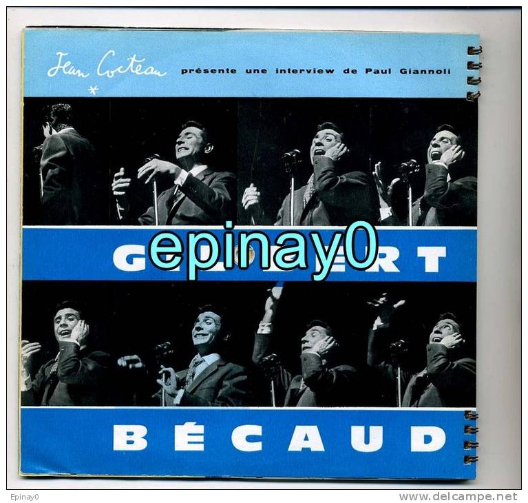 SONORAMA - Gilbert BECAUD - Edith PIAF - Jacqueline BOYER - Jacques HELIAN - Formats Spéciaux