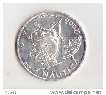 Portogallo-Portugal-10 Euro Argento Commemorativa Navigazione-Nautica-2003-F.D.C. - Portugal