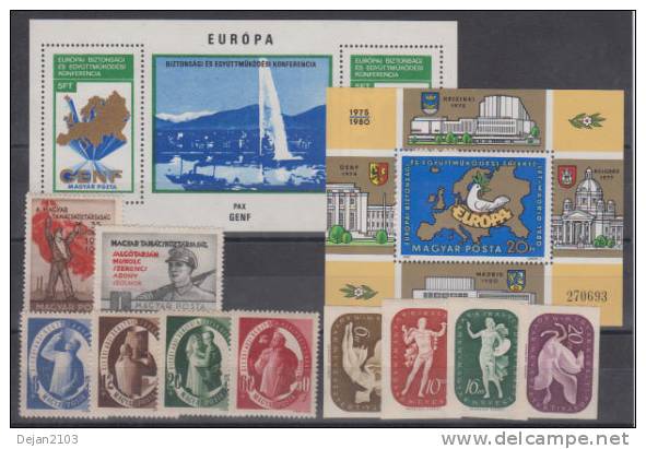 Hungary Medicine,soldier,fauna 3 Complete Series And 2 Mini Sheets MNH ** - Oblitérés