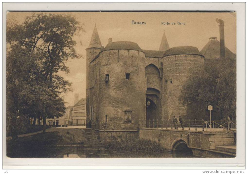 BRUGES, BRUGGE - NELS; Serie BRUGES, N° 12  -  Porte De Gand, - Brugge