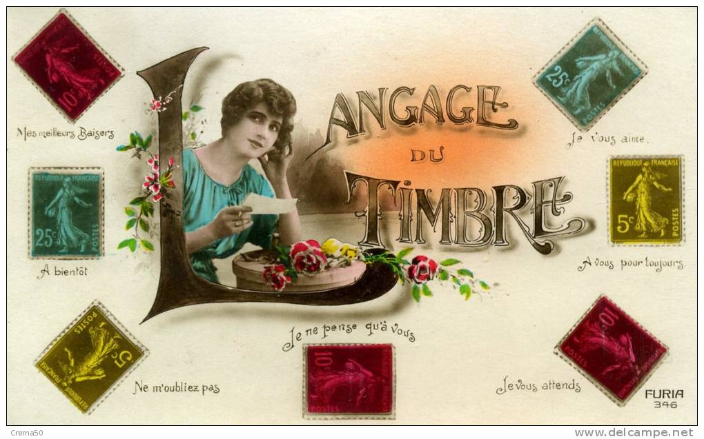 LANGAGE DU TIMBRES - - Autres & Non Classés