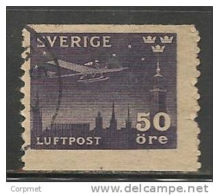 SWEDEN - 1930 - POSTE AERIENNE - Yvert # A5 - USED - Gebraucht