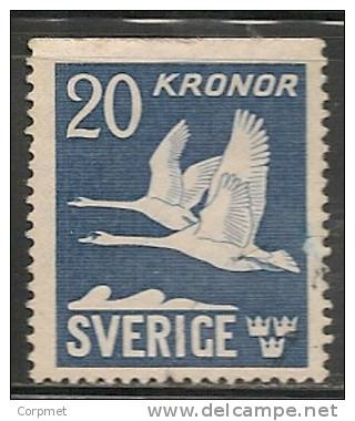 SWEDEN - 1936 - POSTE AERIENNE - FAUNA - BIRDS  - Yvert # A7a - USED - Oblitérés