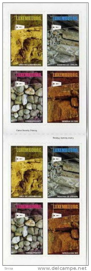 Luxembourg / Booklets / Minerals - Carnets