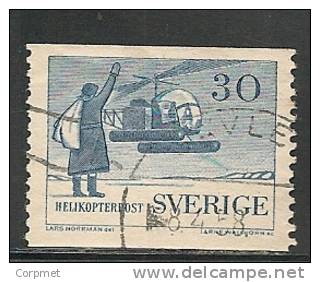 SWEDEN - 1958 - POSTE AERIENNE - Yvert # A8  - USED - Oblitérés