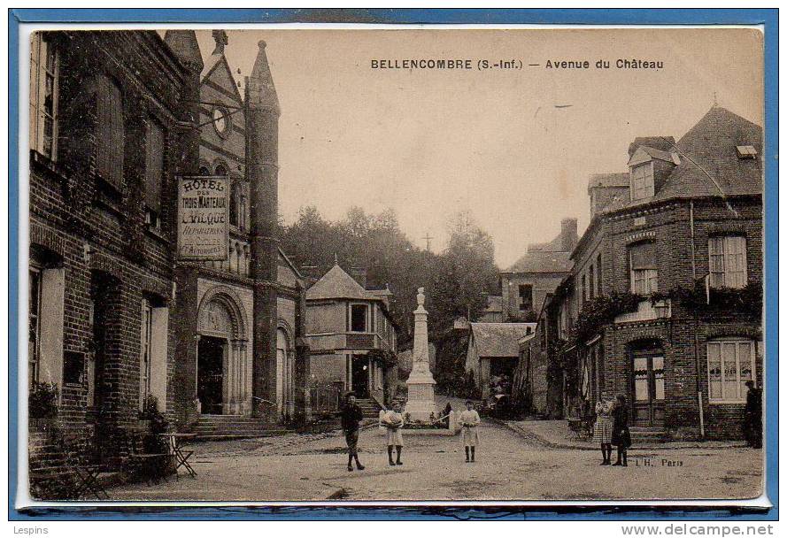 76 - BELLENCOMBRE --  Avenue Du Chateau - Bellencombre