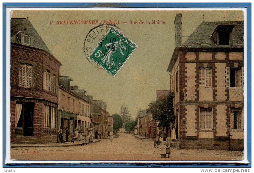 76 - BELLENCOMBRE --  Rue De La Mairie - Bellencombre