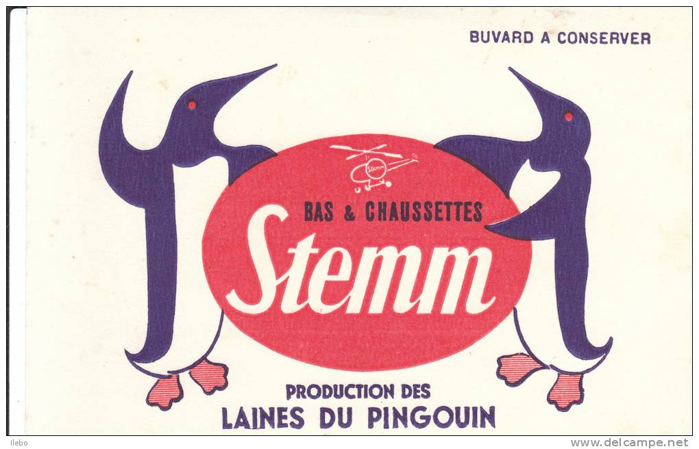 Buvard Bas Chaussettes Stemm Laine Pingouin - Textile & Vestimentaire
