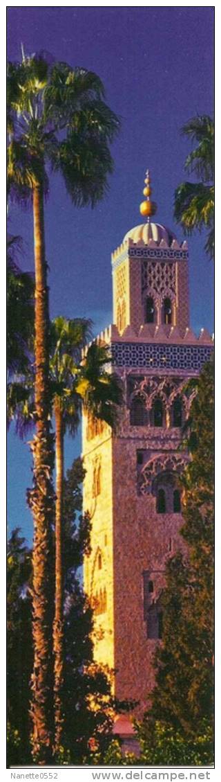 - MARQUE-PAGE DU MAROC -  KOUTOUBIA -  EDITIONS DU CHAMEAU - Bookmarks