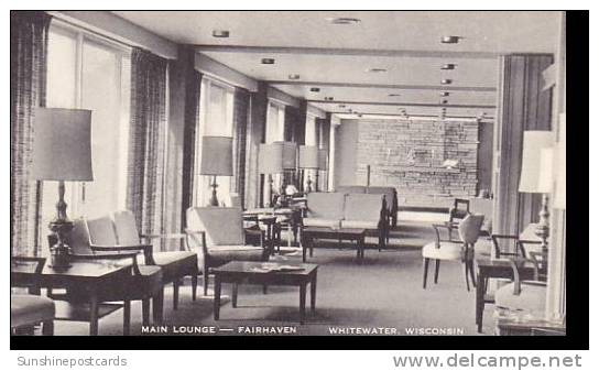 Wisconsin Whitewater Main Lounge-Fairhaven Artvue - Andere & Zonder Classificatie