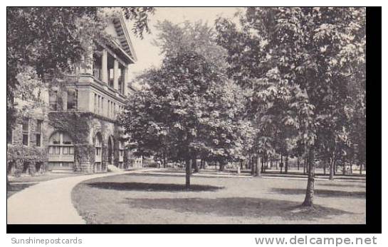 Indiana Muncie Administration Building Ball State Teachers College Albertype - Muncie