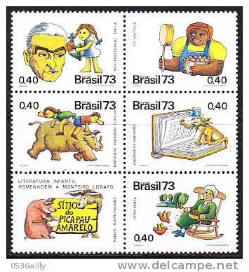 Brasilien 1973. Jugendbuecher (B.0134) - Unused Stamps