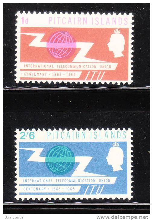 Pitcairn Islands 1965 ITU Issue Omnibus MLH - Pitcairninsel