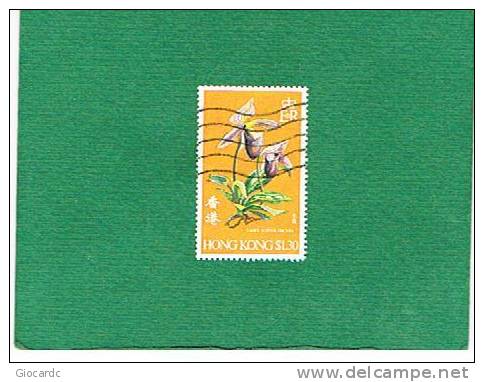 HONG KONG - SG 369  -  1977 / ORCHIDS      - USED ° - Usados