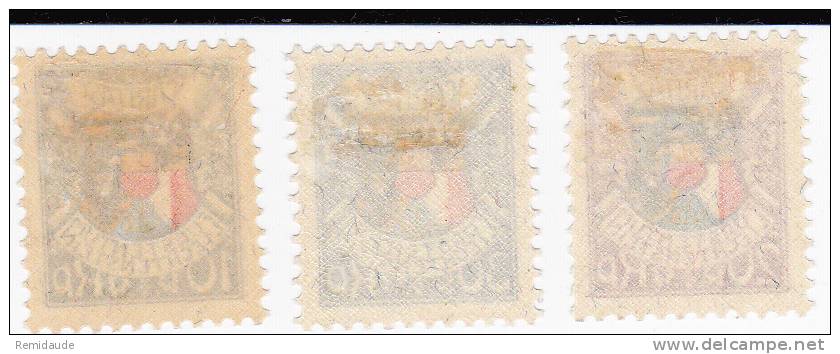 LIECHTENSTEIN - YVERT N°75/77 * - COTE  = 27.5 EUR. - - Ungebraucht