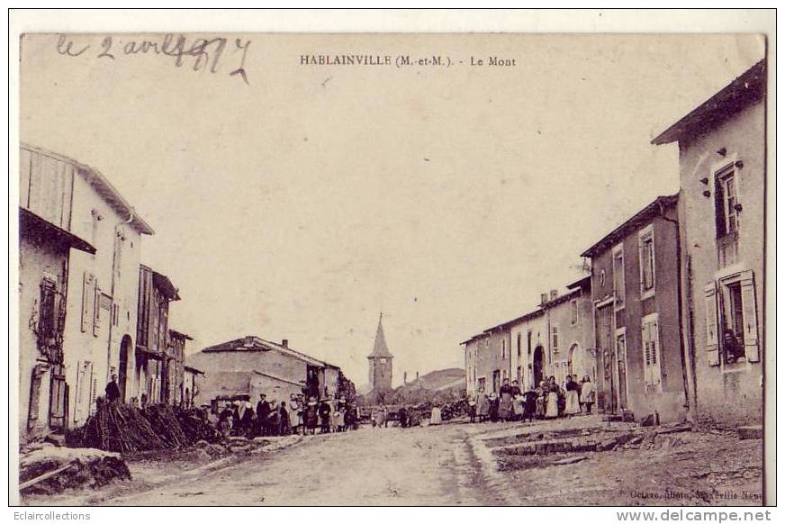 Hablainville  54    Une Rue  Le Mont - Other & Unclassified
