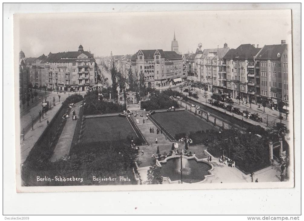 B27121 Berlin Schoneberg Bayrischer Platz     2 Scans - Schöneberg