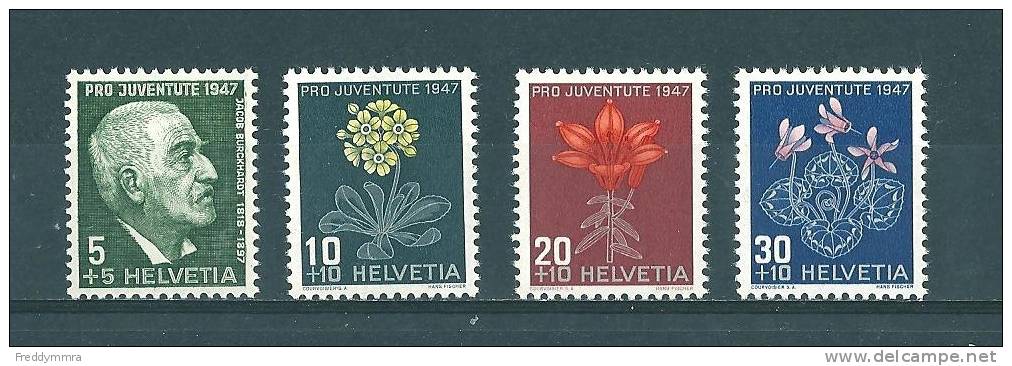 Suisse:  445/ 448 ** - Unused Stamps
