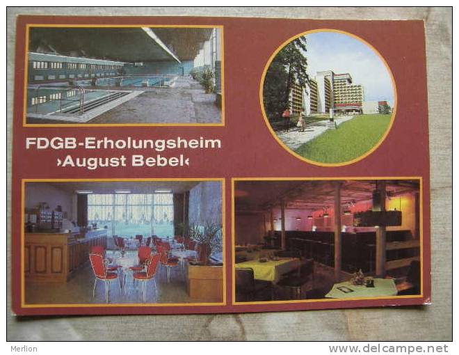 Friedrichroda - Kr. Gotha - FDGB Erholungsheim August Bebel      D96747 - Friedrichroda