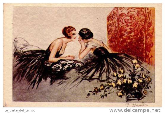 Cartolina Glamour Erotica HARDY Paris-Gravures 1925 - Hardy, Florence