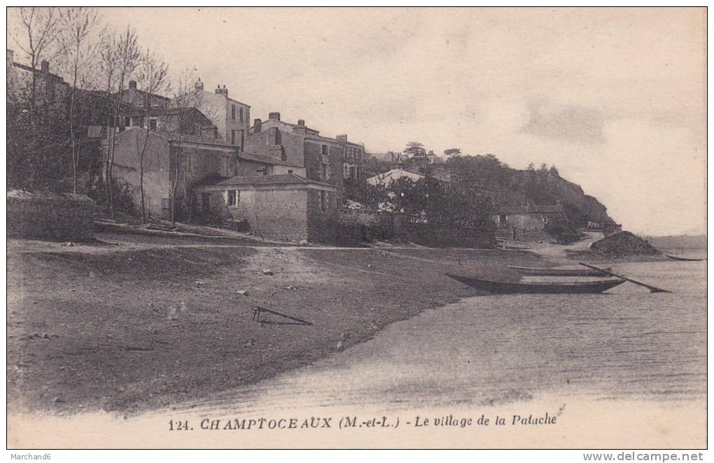 MAINE ET LOIRE CHAMPTOCEAUX LE VILLAGE DE LA PATACHE Editeur J Nozais - Champtoceaux