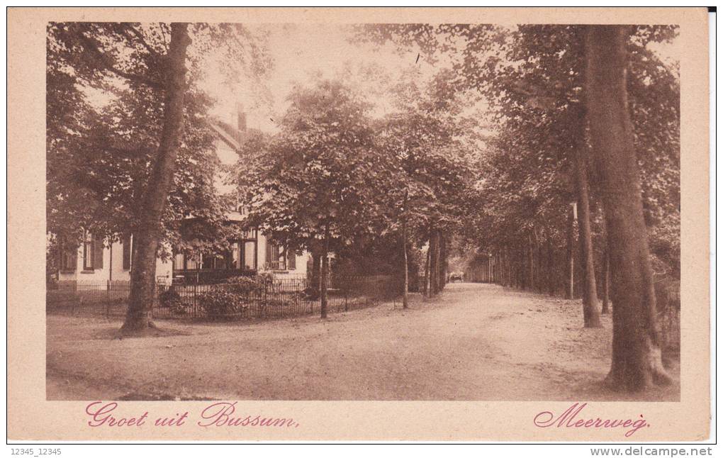 Bussum Groet Uit Meerweg - Bussum