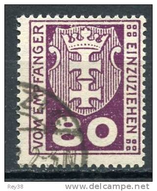 DANTZIG FREE STATE 1921 - Portomarken