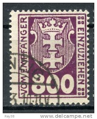 DANTZIG FREE STATE 1923 - Portomarken