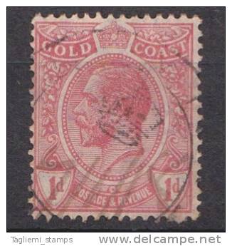 Gold Coast, 1913-21, SG 72, Used, WM Mult Crown CA - Côte D'Or (...-1957)