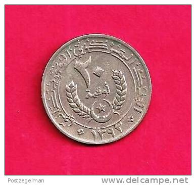 MAURITANIA 1973 Circulated Coin XF, 20  Ouguiya, Copper Nickel, Km5, C90.016 - Mauritanië