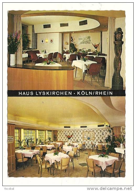 Cp, Commerce, Allemagne - Hôtel - Restaurant Haus Lyskirchen Köln - Restaurantes