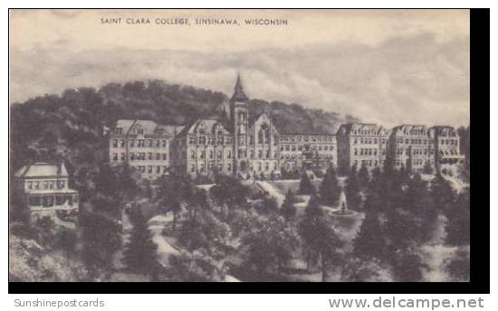 Wisconsin Sinsinawa Saint Clara College Artvue - Autres & Non Classés