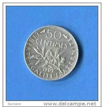 50 Cents  1909  Sup - Andere & Zonder Classificatie