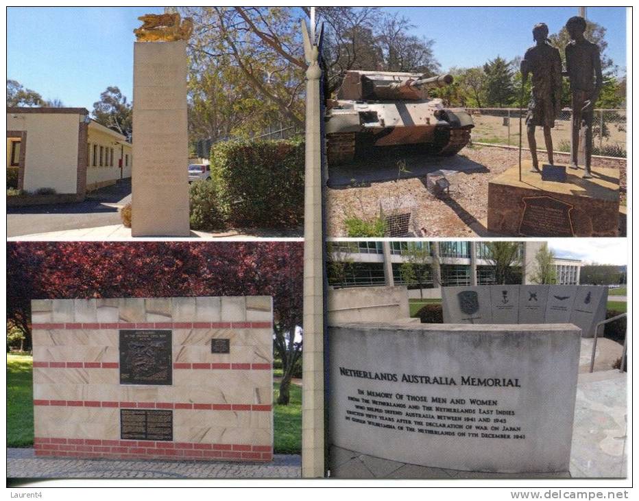 Canberra International War Memorials - France - Netherlands - USA - Papua - Spain - Canberra (ACT)