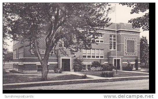 Wisconsin Ripon Roosevelt School Albertype - Other & Unclassified