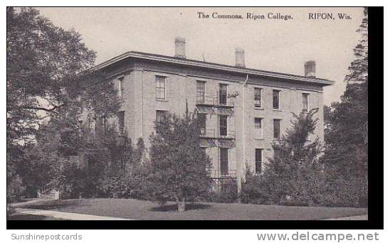 Wisconsin Ripon The Commons Ripon College Albertype - Other & Unclassified