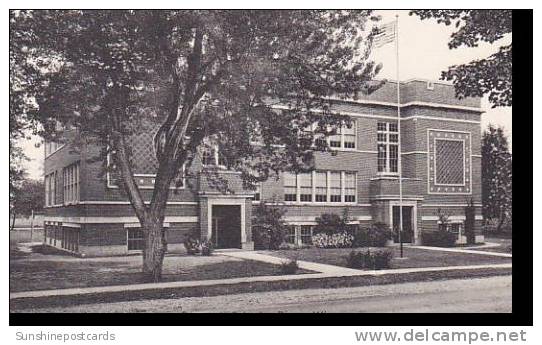 Wisconsin Ripon Roosevelt School Albertype - Autres & Non Classés