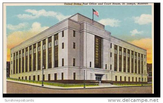 Missori St Joseph United States Post Office And Court House - St Joseph