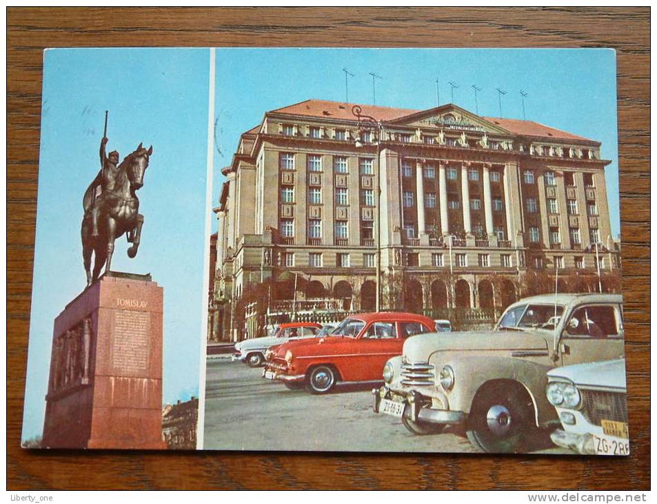 Hotel " ESPLANADE " Zagreb / Anno 1966 ( Zie Foto Details ) !! - Hotels & Gaststätten