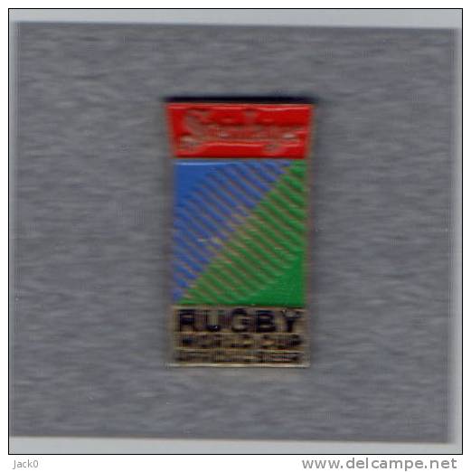 Pin´s   Sport  Rugby  World  Cup  Officiel  Beer, Steinlager - Rugby