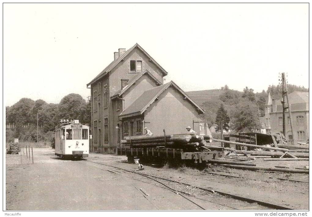 Martelange: Autorail à Destination De Bastogne - Martelange