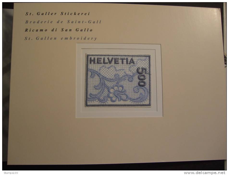 SWITZERLAND 2000 ST GALLEN  PRESENTATION BOOKLET  MINT   (10523-500/015 - Ungebraucht