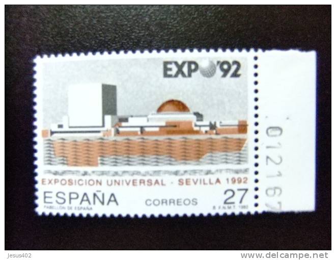 ESPAÑA 1992 EXPO SEVILLA                 Edifil Nº 3155 **  Yvert Nº 2764 ** - 1992 – Sevilla (Spanien)