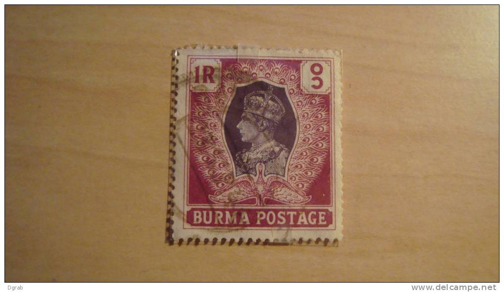 Burma  1946  Scott #62  Used - Birmanie (...-1947)