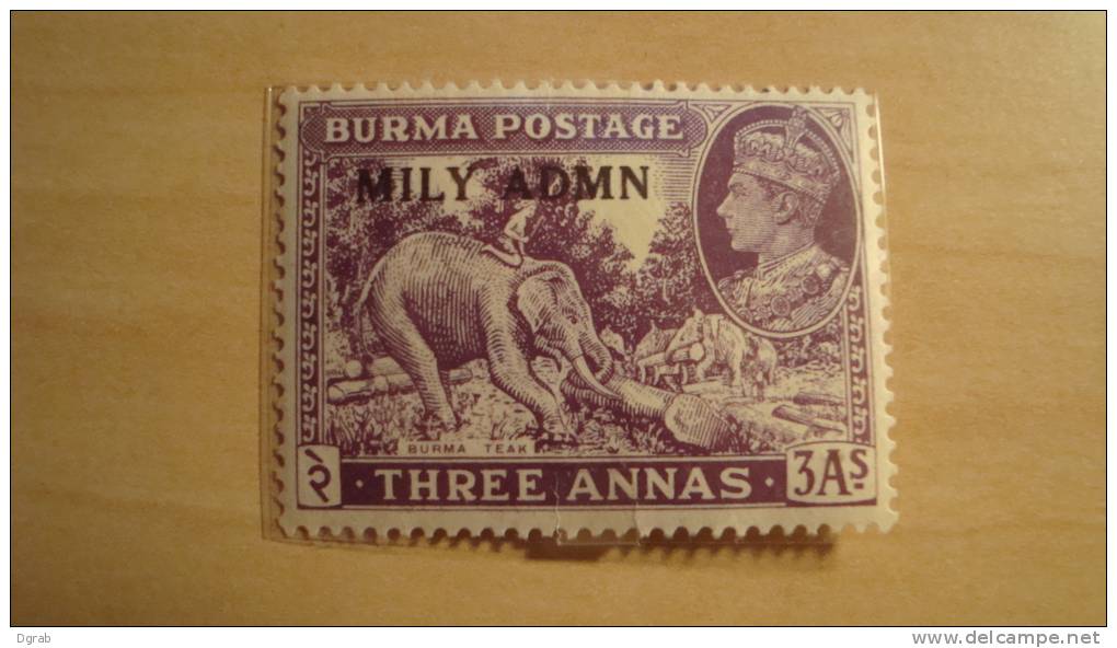Burma  1945  Scott #43  Unused - Birmanie (...-1947)