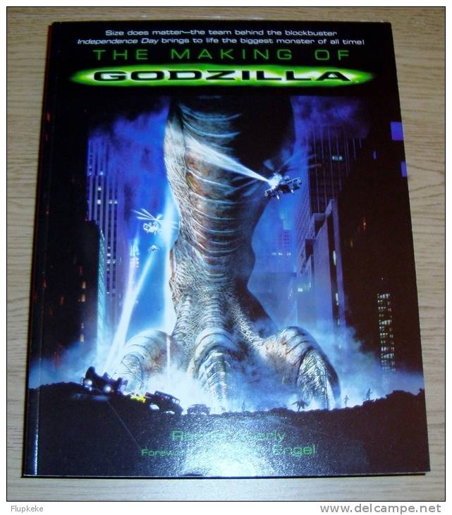 The Making Of Godzilla Rachel Aberly & Volker Engel Titan Books 1998 - Cine