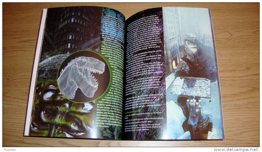 The Making Of Godzilla Rachel Aberly & Volker Engel Titan Books 1998 - Cine