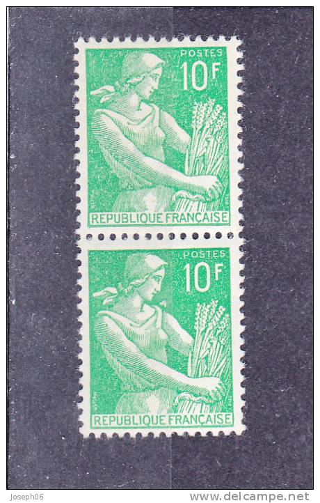 FRANCE    1957-59  Y.T. N° 1115A  NEUF** - 1957-1959 Moissonneuse