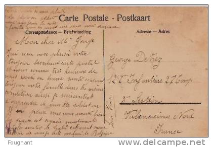 BELGIQUE:SENEFFE:(Hainaut):1918:Château De Seneffe.Carte Envoyée à Valenciennes. - Seneffe