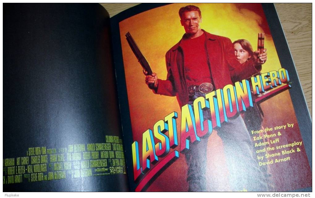 Last Action Hero The Official Moviebook Steve Newman & Ed Marsh Newmarket Press 1993 - Film